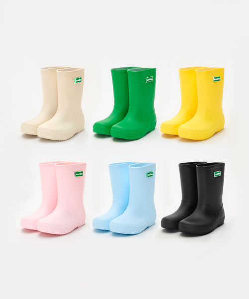 키즈 컬러 레인부츠 (6colors)