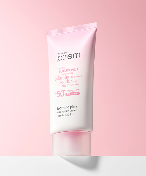 수딩 핑크 톤업 선크림 50ml