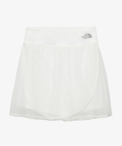 NK6KS36B 여성 네티 스커트 WHITE