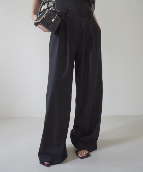 MARE SLACKS-BLACK