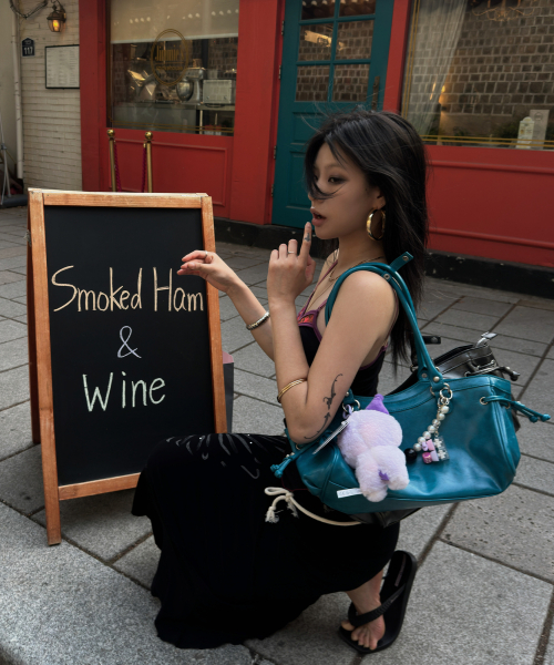 NAOMI BAG (TURQUOISE BLUE)