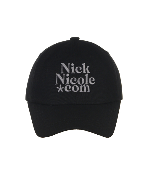 NN DOTCOM SIGNATURE BALL CAP_BLACK GRAY