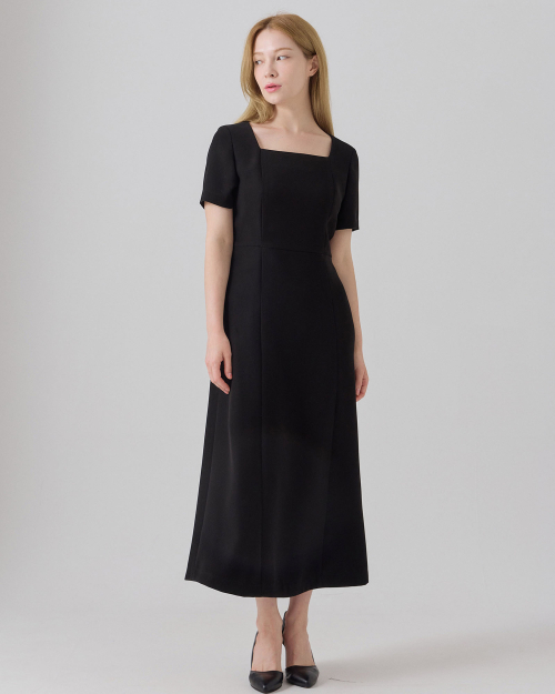 Square Neck Line Dress