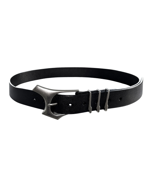 Fang Cow Leather Belt