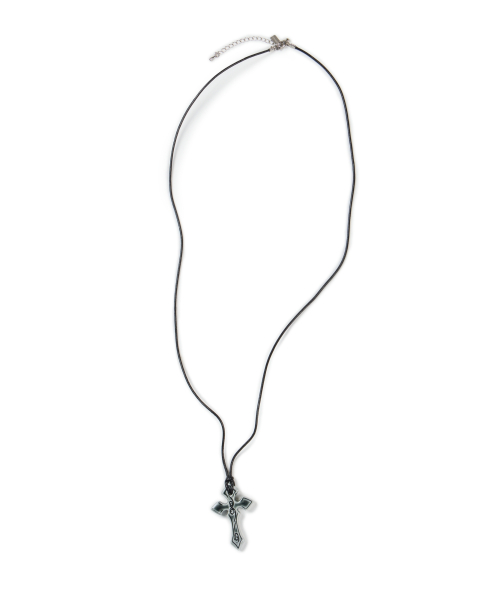 Ceramic CROS2 Necklace (Black)