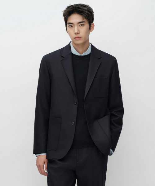 [시티 워커스] 울 블렌드 블레이저