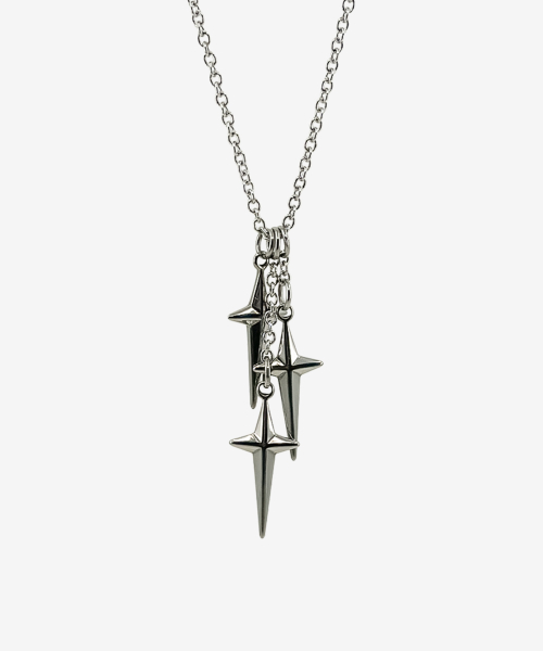 포콤마 TRINITY CROSS S250 NECKLACE