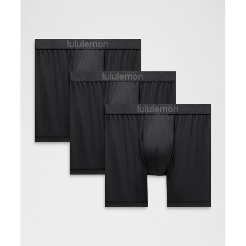 올웨이즈 인 모션 박서 브리프 5inch *3팩 BLK BLK BLK