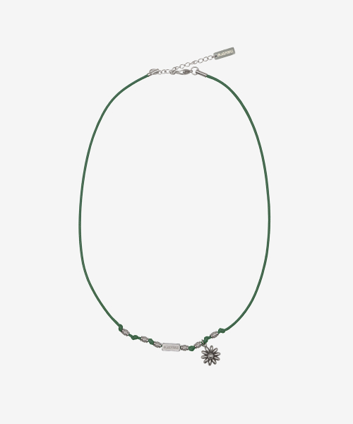 Wildy Flower Necklace_Green