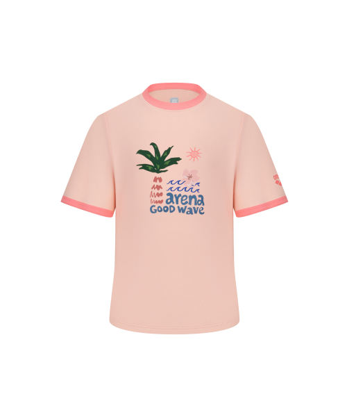 그래픽데이 여아동 숏슬리브 래쉬가드 A6MG1GC24ORG