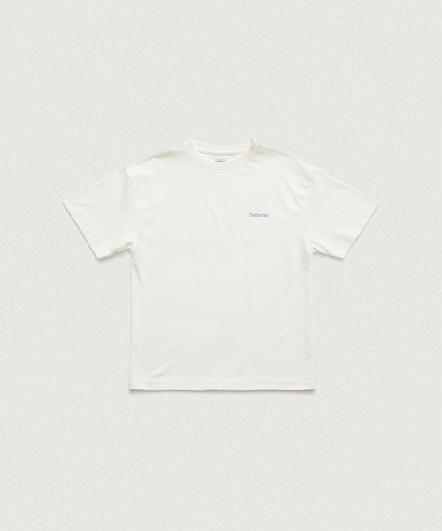 THEBARNNET Drawing Series T-Shirt_Splash White