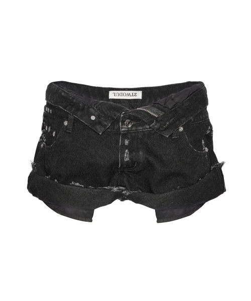 LAYERED DENIM 003 (BLACK)