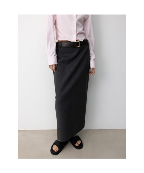 Troia H Line Skirt Grey (TA6127A043)