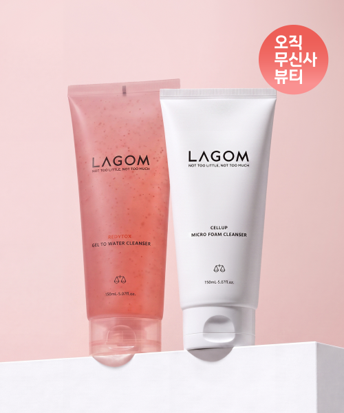 [무신사 단독]레디톡스 젤 투 워터 클렌저 150ml & 마이크로 폼 클렌저 150ml