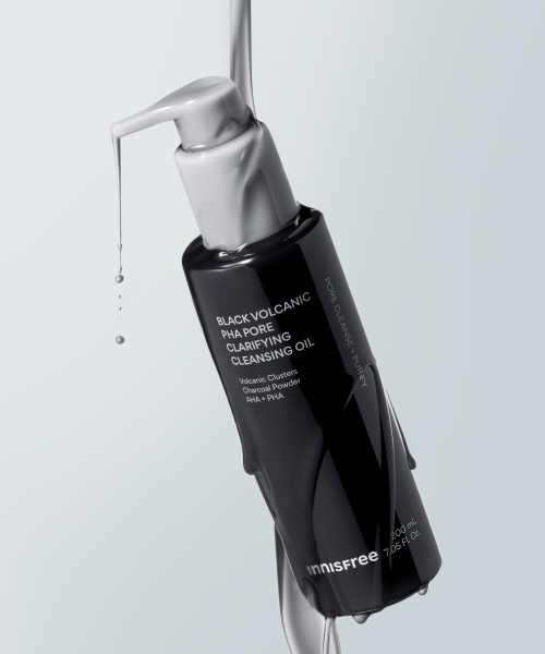 이니스프리 블랙 화산송이 파하 모공 클렌징 오일 200mL
