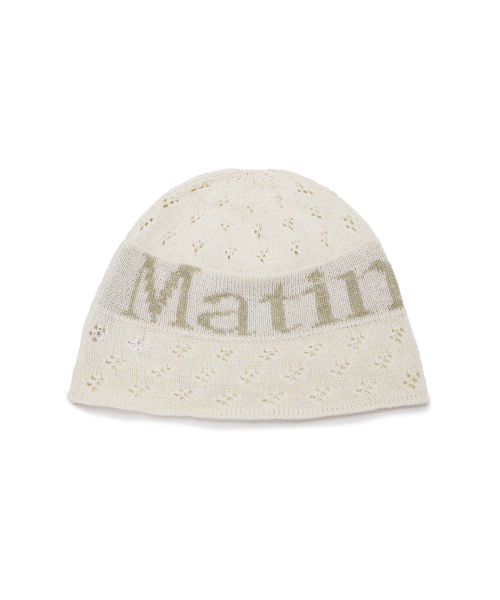 MUSINSA公式 | MATIN KIM [JAPAN EXCLUSIVE] MATIN LOGO CROCHET