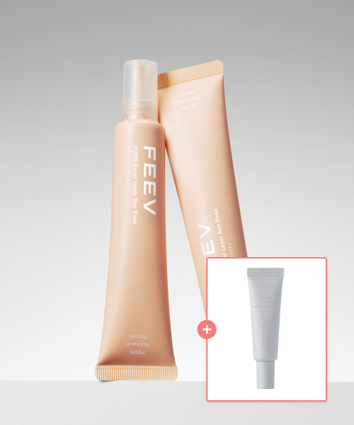 피브 [2SET/플러피치크 증정]피디알엔 커버 레이어 선 베이스 40ml