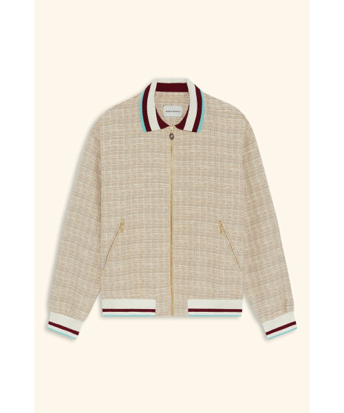 드롤드무슈 트위드 트랙 재킷 Trackjacket Tweed D0JAM26110IVD