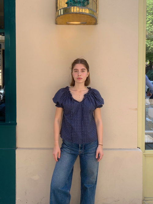 Lena Shirring Blouse
