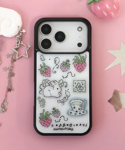 [+갤럭시] Cozy Berry Room 맥세이프 에폭시 케이스