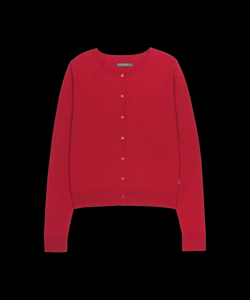 038 SOFT CARDIGAN RED