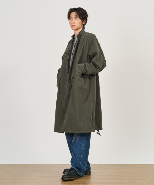 엑스컨테이너 VTG M1965 피쉬테일 자켓 (KHAKI)