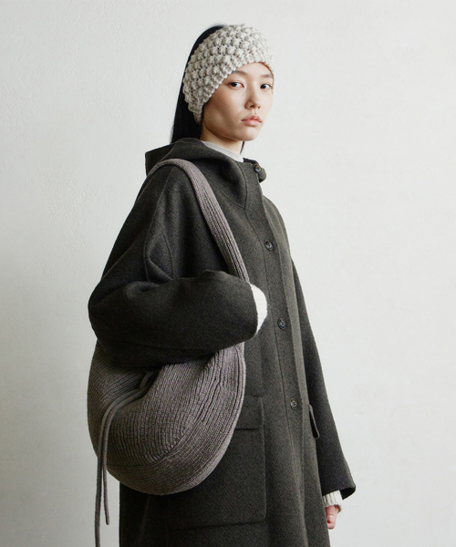 picker knit bag (mocha)