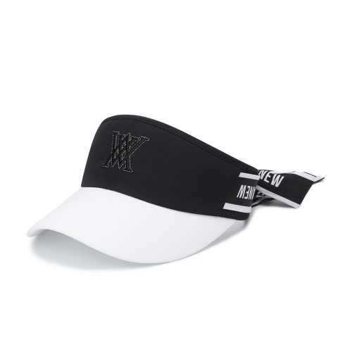 WOMEN RIBBON CROWN VISOR_BK