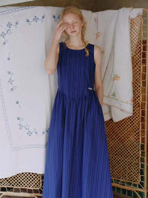 Sleeveless Flare Maxi Dress MU2635OP315M
