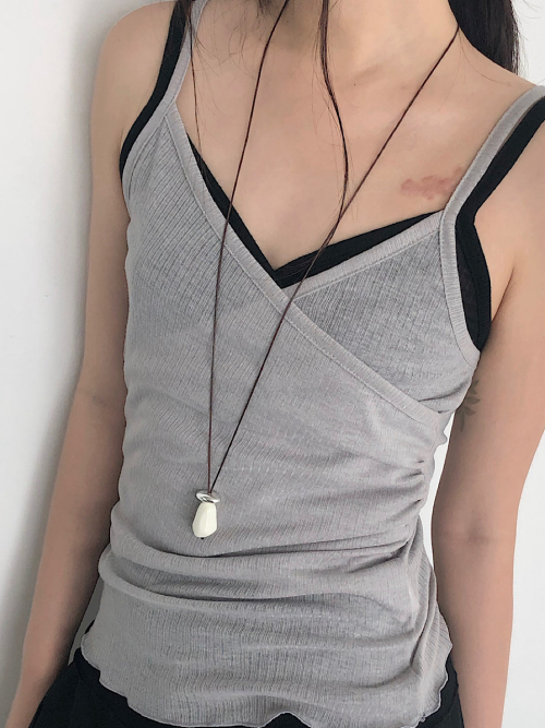 Pebble Drop Necklace (2C)