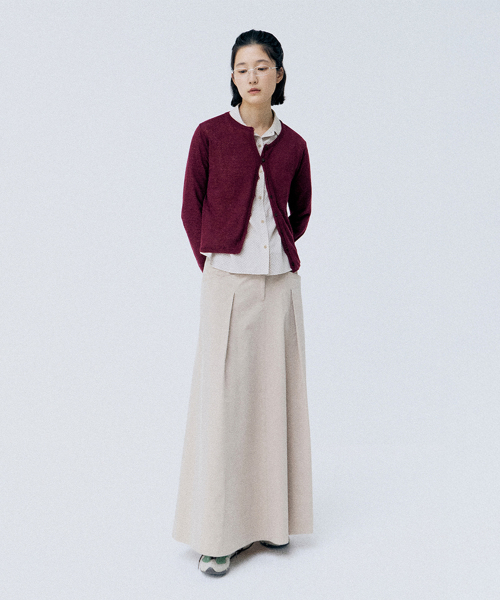 sunday cardigan (burgundy)