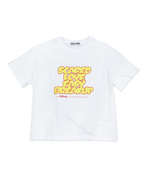 SLEB Crop T-shirt[White]