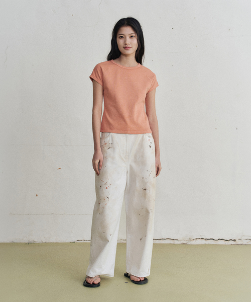 rina cotton t-shirt (2color)