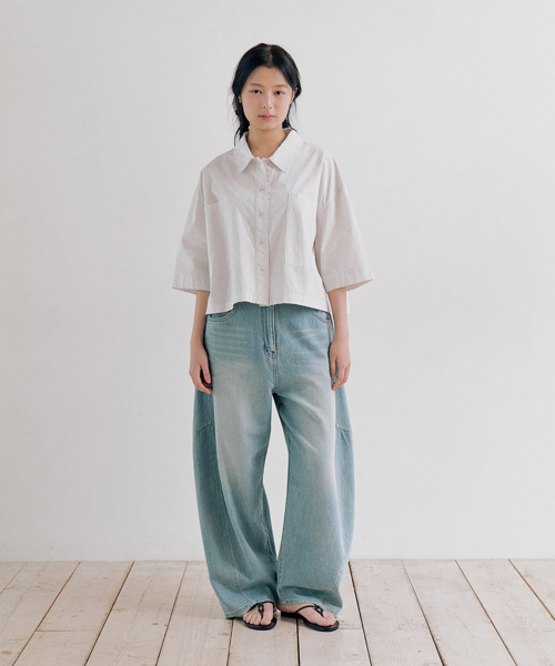 fre denim pants (2color)