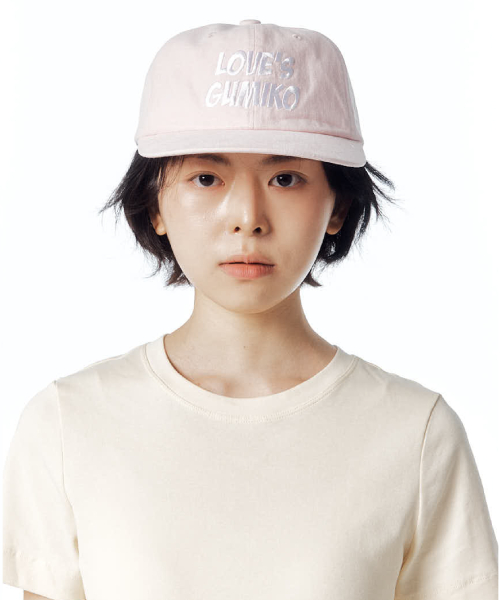 LOVES GUMIKO CAP PINK