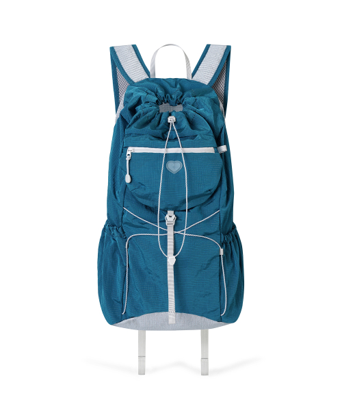 AIRY POCKET BACKPACK - AQUA BLUE