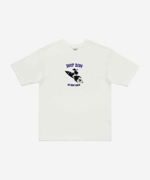 Deep Dive - Oversized T-Shirt White