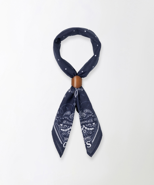 아웃스탠딩(OUTSTANDING) LEATHER BANDANA TOGGLE_BROWN - 사이즈 & 후기 | 무신사