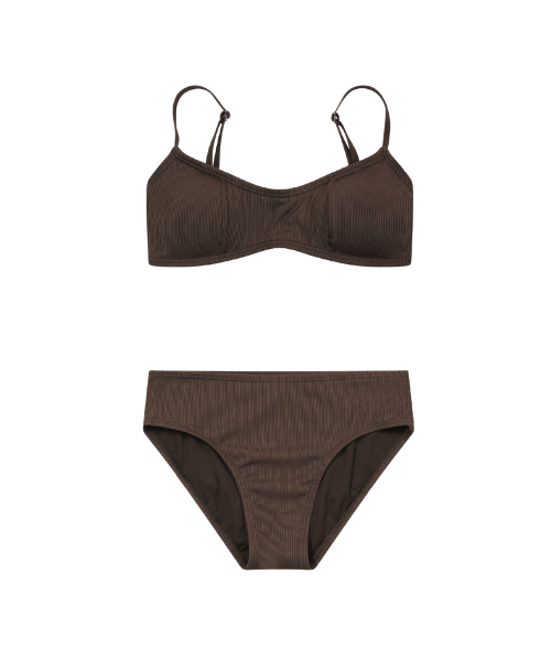 SEASHELL BIKINI BROWN