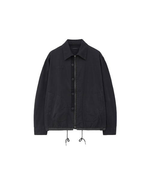 Boxer Shirket Long Dyed Black