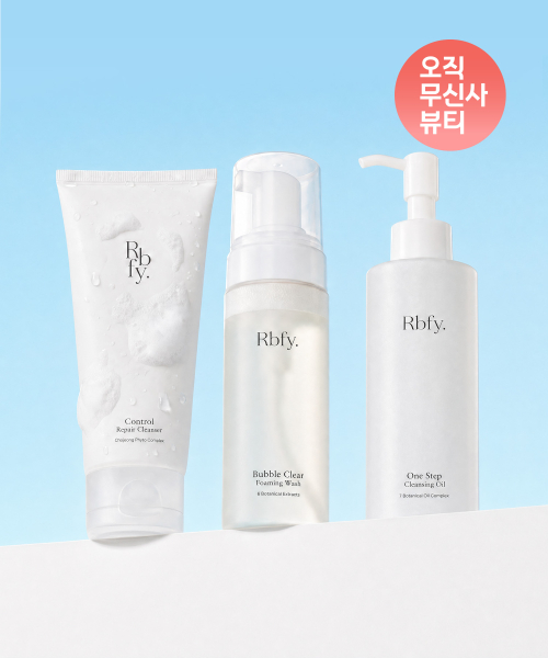 [SET] 수분 촉촉 딥클렌징 세트 (컨트롤 장벽 클렌저 150ml + 버블 클리어 포밍워시 155ml + 원스텝 클렌징 오일 200ml)