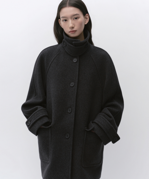 【タグ付新品】MUSINSA STANDARD WOMANハーフトレンチコート MUSINSA STANDARD WOMAN (ムシンサ スタンダード ウーマン) - トレンチ
