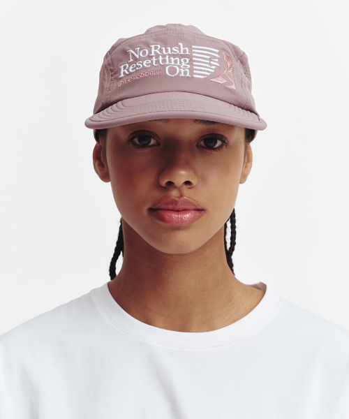 Running Sports No Rush Short Brim Cap_Purple