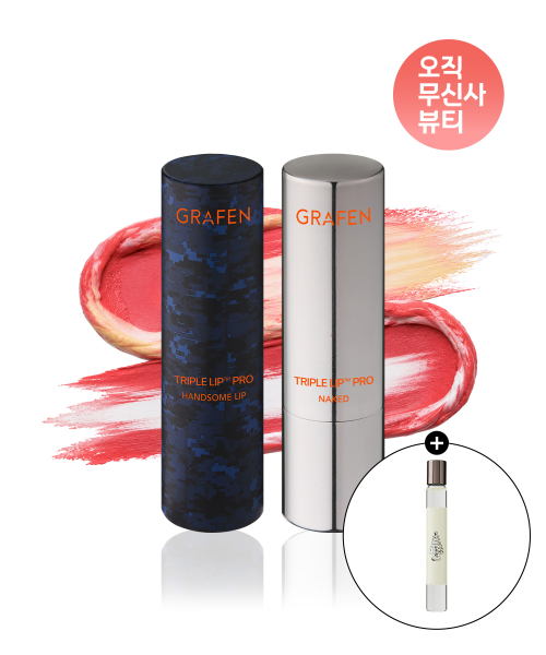 [2PACK] 생기립밤 트리플립 프로(+타투 퍼퓸 롤온 11ml증정)