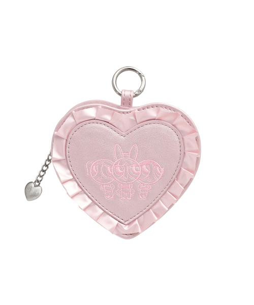 아메스 월드와이드 PPG HEART MINI POUCH PINK