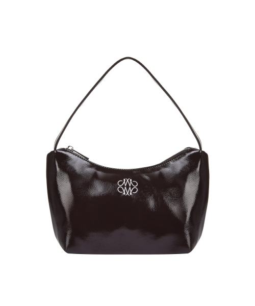 NICOLE MINI HOBO BAG_BROWN