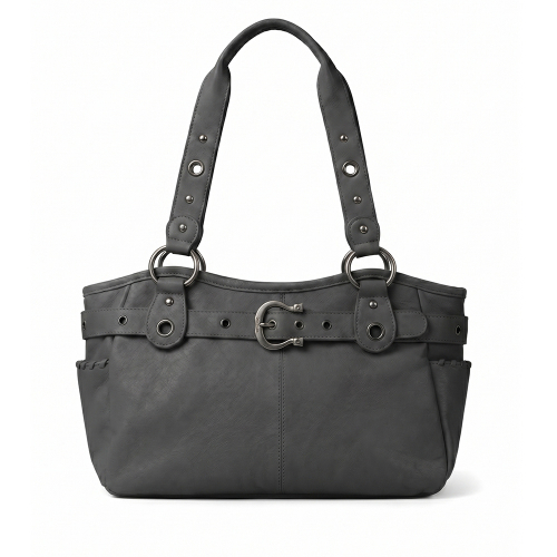 MUSINSA公式 | SEYSTUDIO Velor Bag - Charcoal