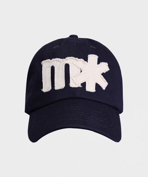 미타 아카이브 워시드 패치 볼캡 [NAVY]