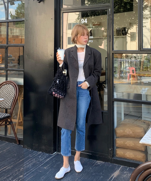 Classic Tailored Coat_Brown