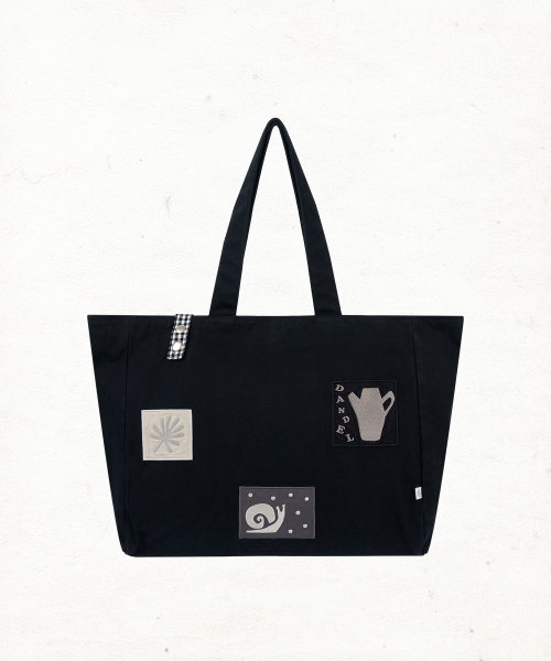 DD gallery shopper bag (BLACK)